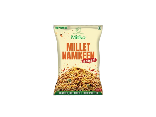 🌶️ Mitko Multi‑Millet Namkeen – Achari (Pack of 2 × 100 g)