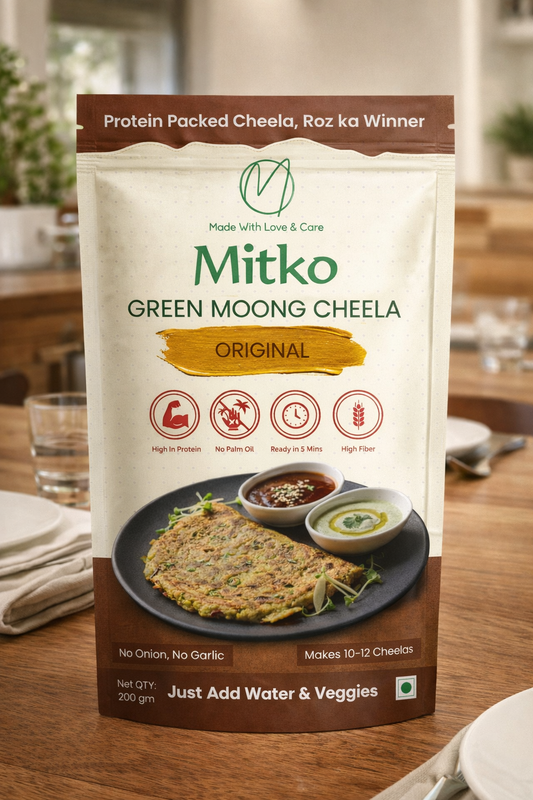 Mitko Original Protein Cheela Mix – Pack of 3